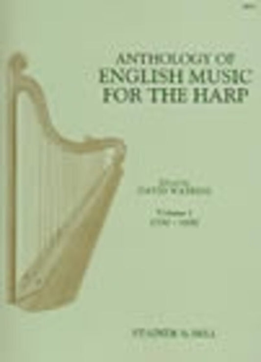 Harp Anthology Of English Harp Music Book 1 (Softcover Book)