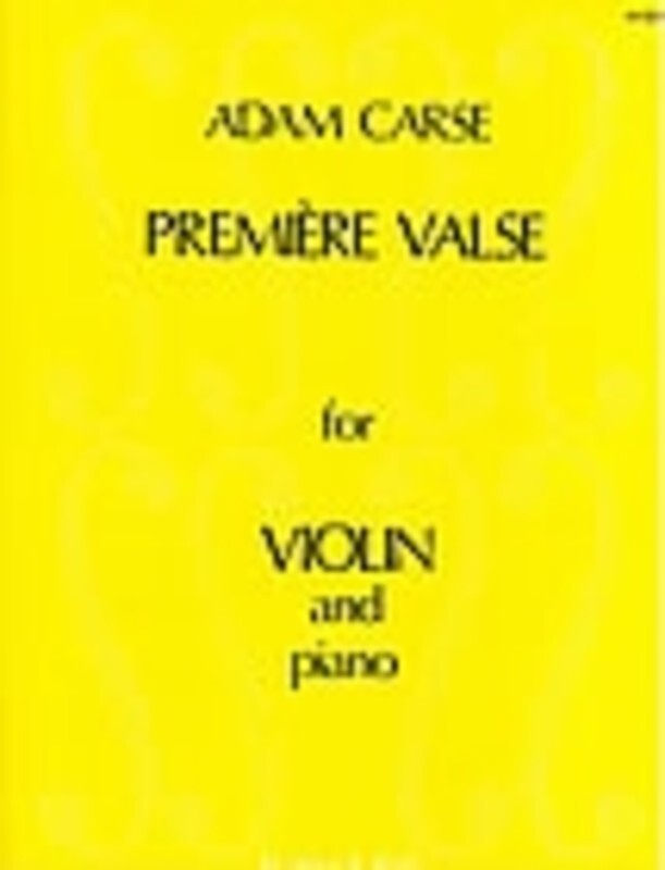 Carse - Premiere Valse Violin/Piano (Softcover Book)