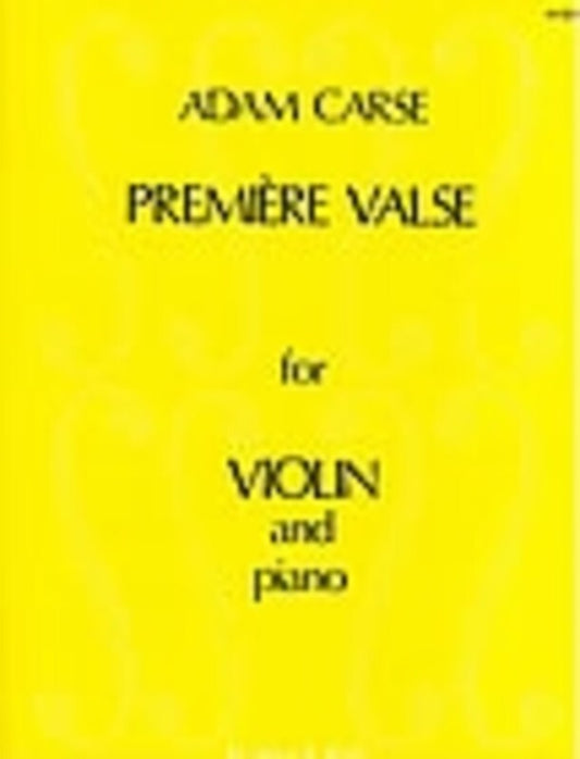 Carse - Premiere Valse Violin/Piano (Softcover Book)