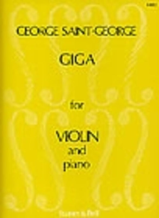 Giga Violin/Piano (Softcover Book)
