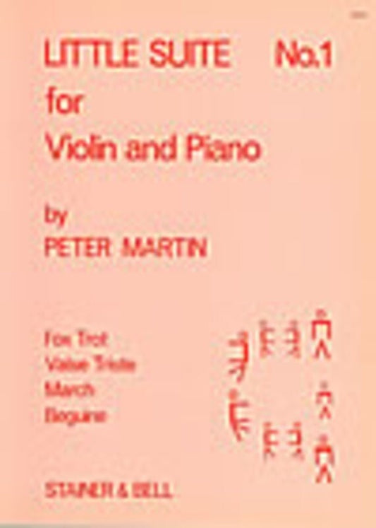 Little Suite No 1 Solo Or Unison Violins Violin Piano (Softcover Book)