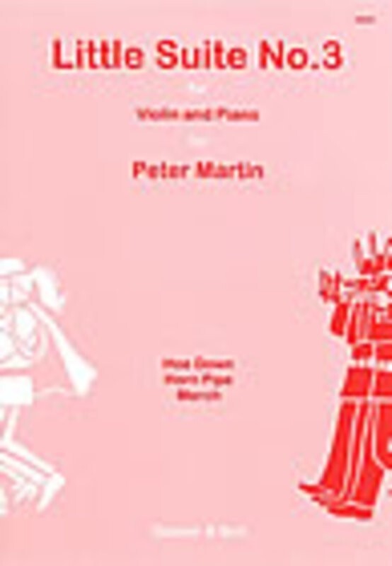 Little Suite No 3 Solo Or Unison Violins Violin Piano (Softcover Book)