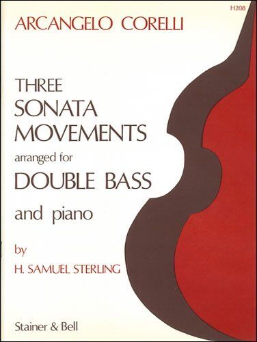 Corelli - 3 Sonata Movements for Double Bass and Piano