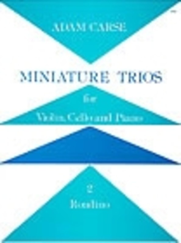 Rondino Violin Vc Piano (Softcover Book)