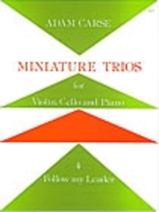 Follow My Leader Violin Vc Piano (Softcover Book)