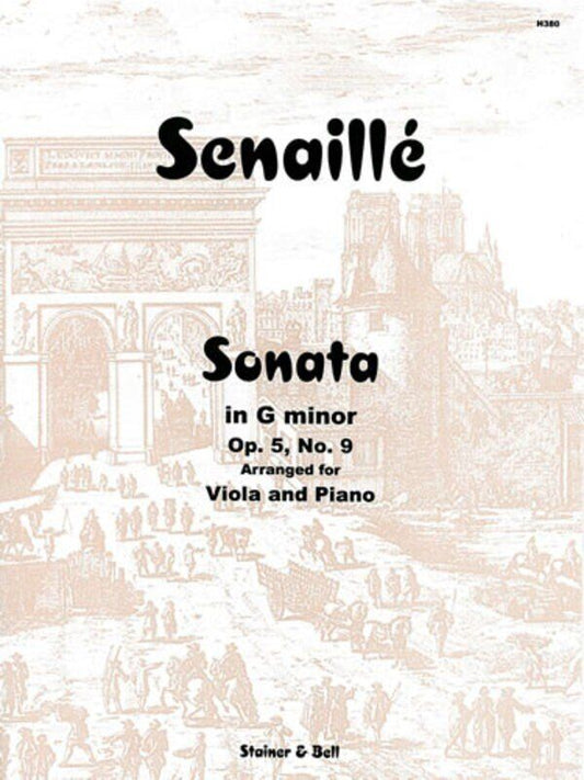 Sonata Op 5 No 9 in G Minor for Viola and Piano Arranged by Max Morgan
