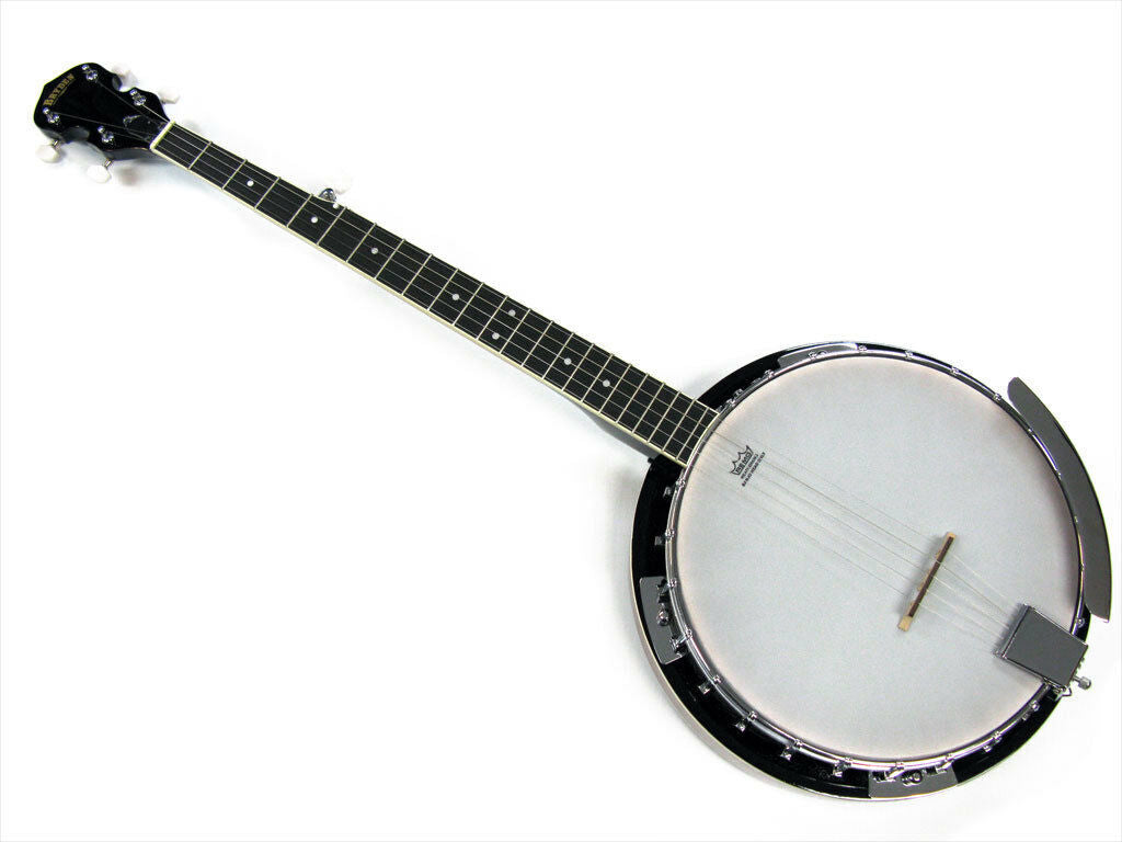Bryden Left Handed 5 String Banjo Striped Mahogany Resonator