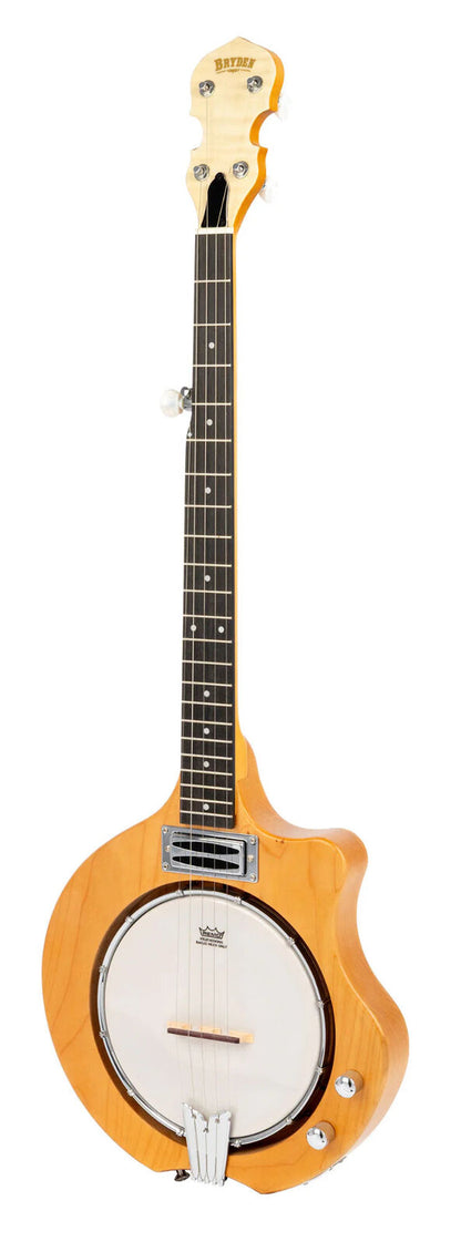Bryden SBJ560E 5-String Electric Hybrid Mountain Banjo with Chrome Pickup and Spruce Body — view 2