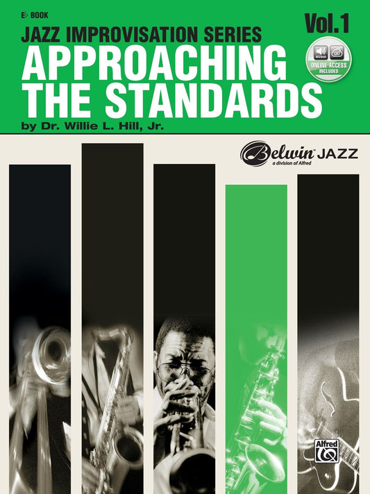 Approaching the Standards Volume 1 Eb Instrument Book with CD
