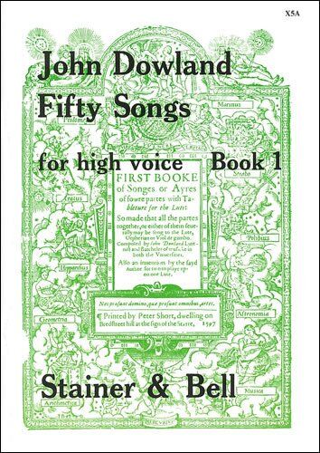 Fifty Songs for High Voice Book 1 by John Dowland