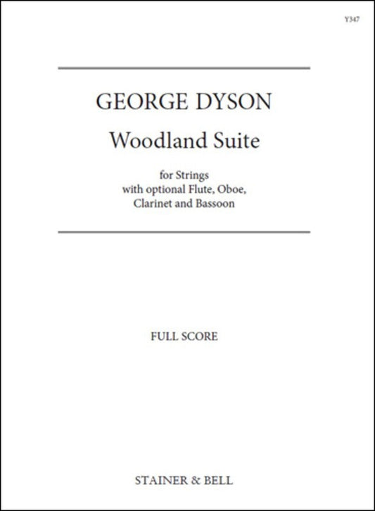 Dyson - Woodland Suite For Strings Full Score (Softcover Book)