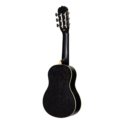 Sanchez SC-30-BLK 1/4 Size Student Classical Guitar - Black, Nylon Strings, Right Handed, 6 Strings, Laminate Meranti, Mahogany Neck — view 2