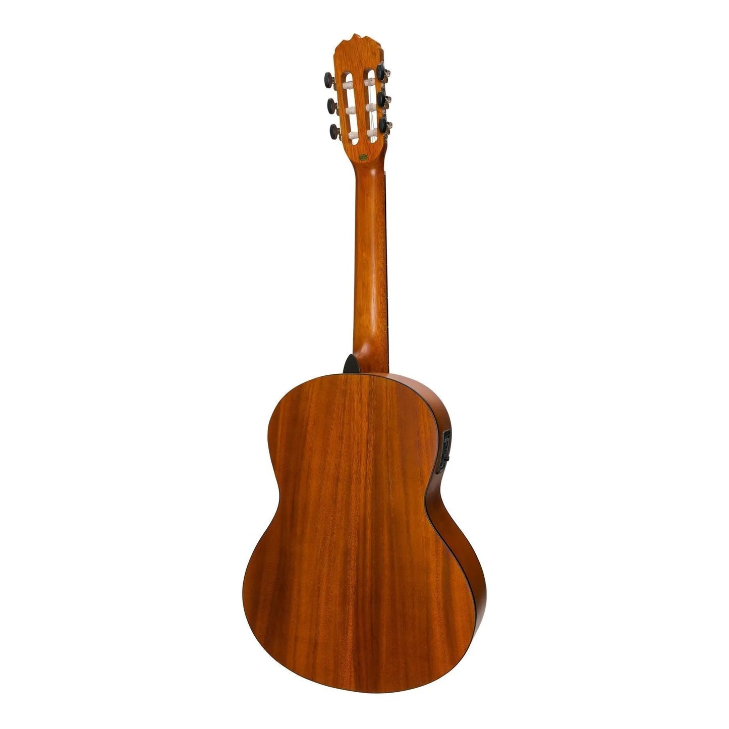 Sanchez SC-36ET-KOA 3/4 Student Acoustic-Electric Classical Guitar with Pickup, Natural Finish, Nylon Strings, Adjustable Truss Rod — view 2