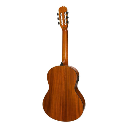 Sanchez SC-36ET-KOA 3/4 Student Acoustic-Electric Classical Guitar with Pickup, Natural Finish, Nylon Strings, Adjustable Truss Rod — view 2