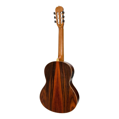 Sanchez SC-36ET-RWD 3/4 Student Acoustic-Electric Classical Guitar with Pickup, Rosewood — view 2