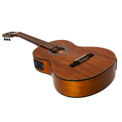 Sanchez 3/4 Size Acoustic-Electric Classical Guitar SC-36ETG-ACA Natural Acacia — view 3