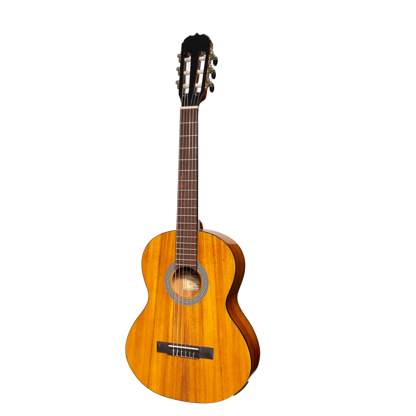 Sanchez SC-36ETG-KOA 3/4 Student Acoustic-Electric Classical Guitar Koa Natural Finish