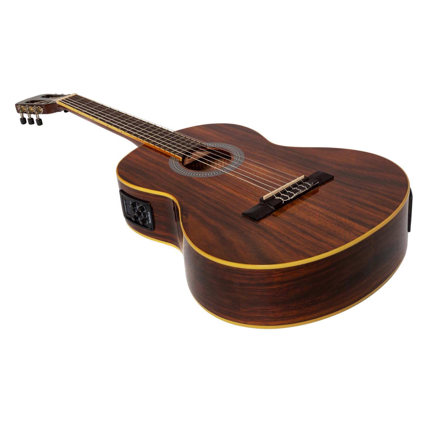 Sanchez SC-36G-RWD 3/4 Size Acoustic Classical Guitar Rosewood Natural Gloss — view 3
