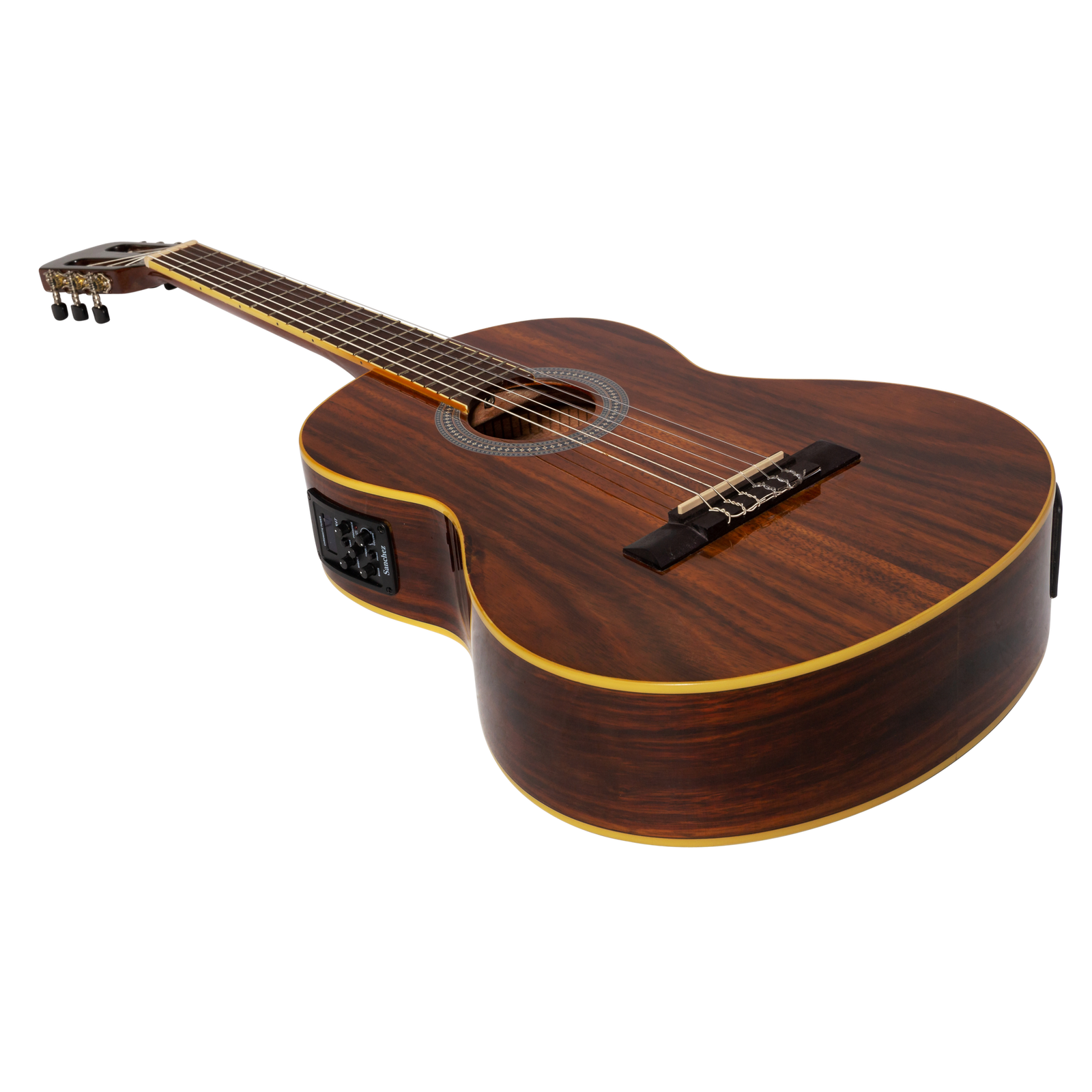 Sanchez SC-36G-RWD 3/4 Size Acoustic Classical Guitar Rosewood Natural Gloss — view 3