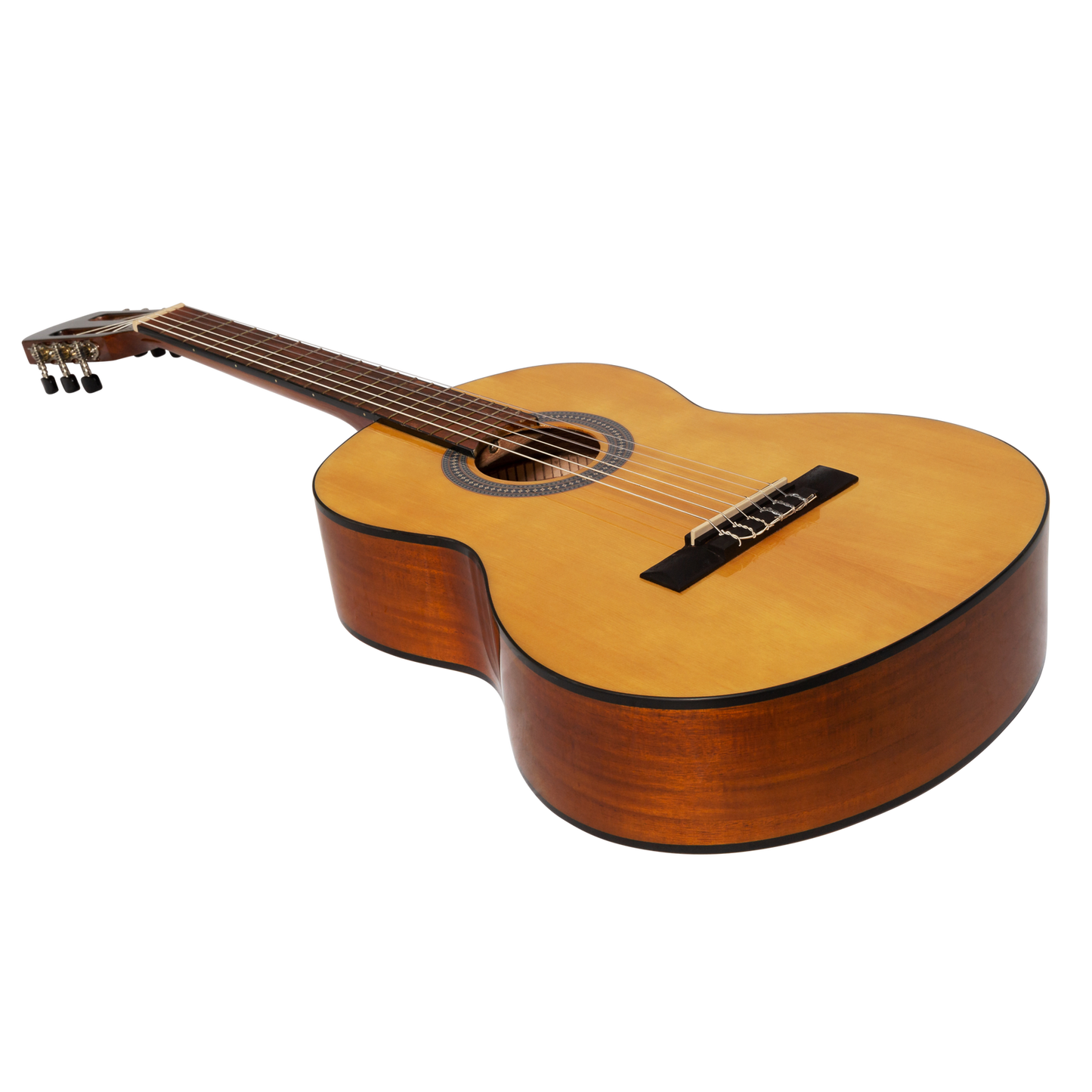 Sanchez SC-36G-SA 3/4 Size Acoustic Classical Guitar Natural Gloss Spruce Acacia — view 3
