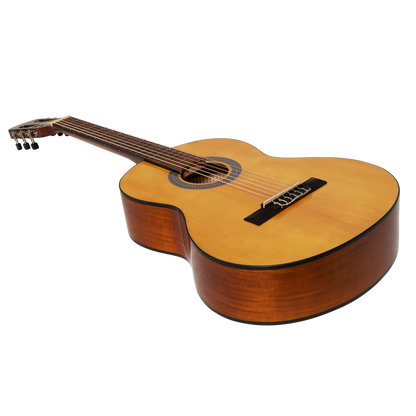 Sanchez SC-36G-SA 3/4 Size Acoustic Classical Guitar Natural Gloss Spruce Acacia — view 3