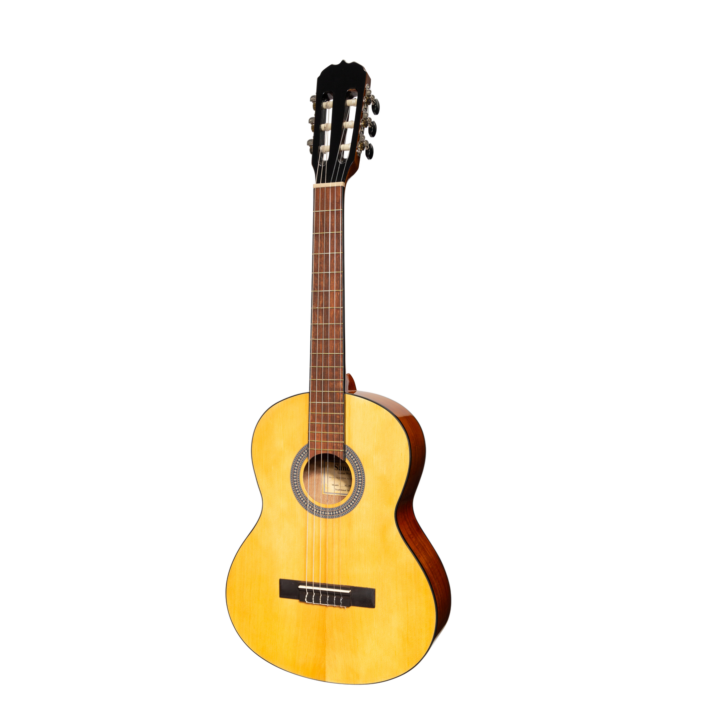 Sanchez SC-36G-SA 3/4 Size Acoustic Classical Guitar Natural Gloss Spruce Acacia