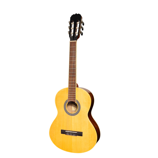 Sanchez SC-36G-SA 3/4 Size Classical Acoustic Guitar Natural Gloss Nylon Strings