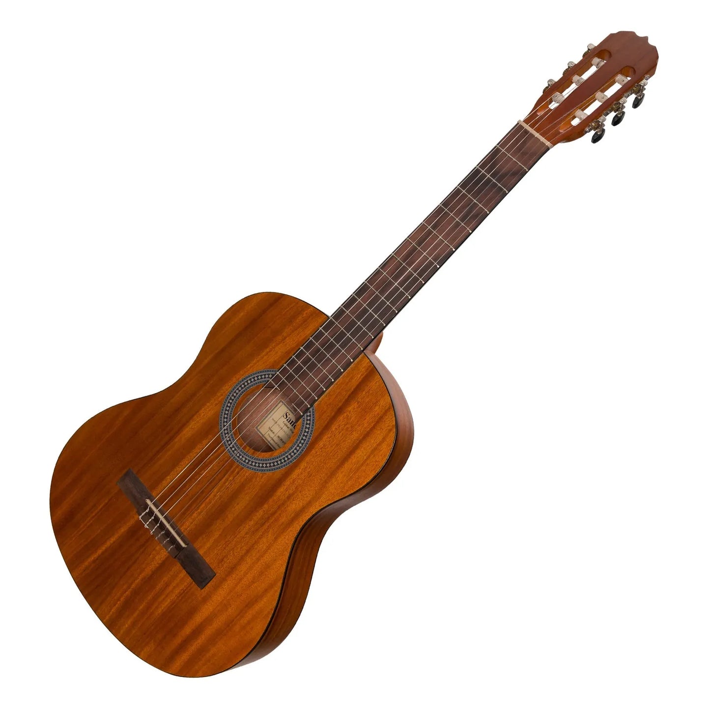 Sanchez SC-39-KOA Full Size Student Classical Guitar Natural Koa 6 Nylon Strings — view 3