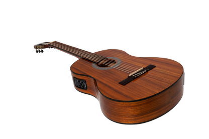 Sanchez SC-39ETG-KOA Full Size Student Classical Acoustic Electric Guitar Koa Natural — view 3
