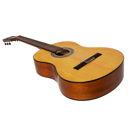 Sanchez SC-39G-SA Full Size Classical Acoustic Guitar Spruce Acacia Natural 6 String — view 3
