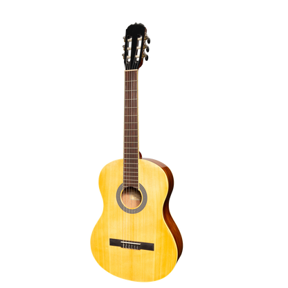 Sanchez SC-39G-SR Full Size Student Classical Acoustic Guitar Spruce Rosewood Natural Finish
