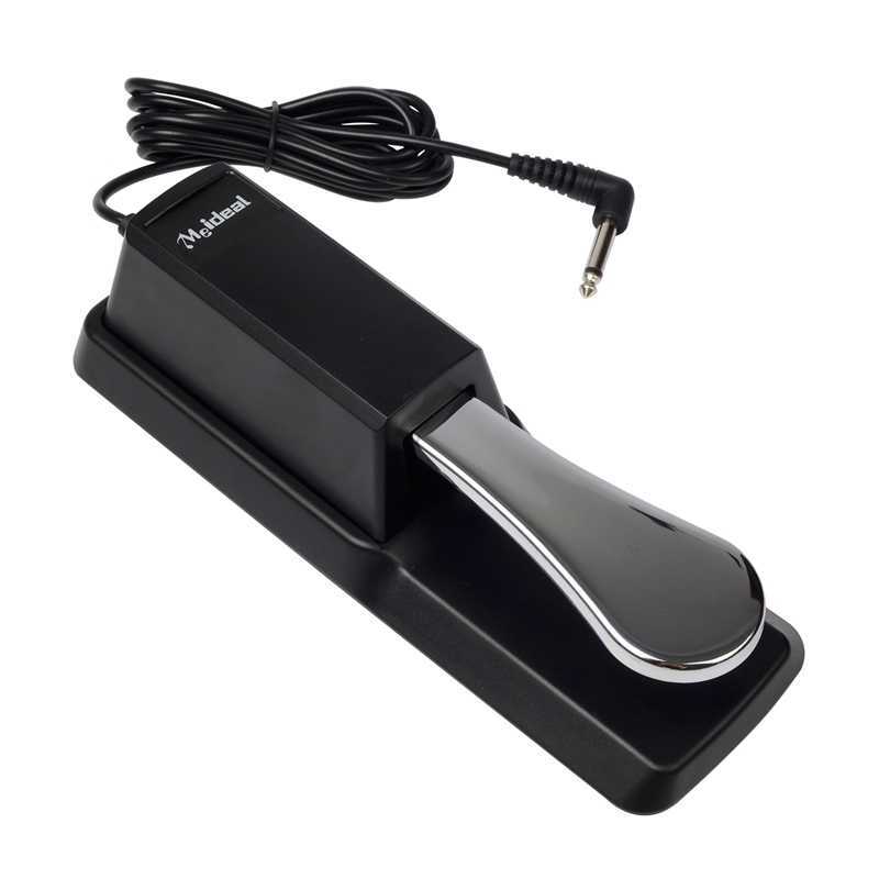 Universal Sustain Foot Pedal Damper Polarity Switch fit Electric Piano Keyboard — view 2