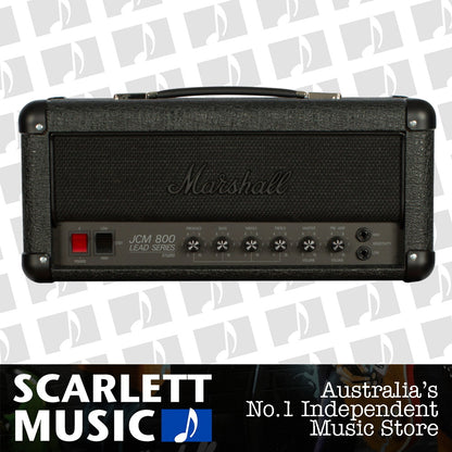 Marshall SC20H JCM800 20w Guitar Head Stealth Black — view 2