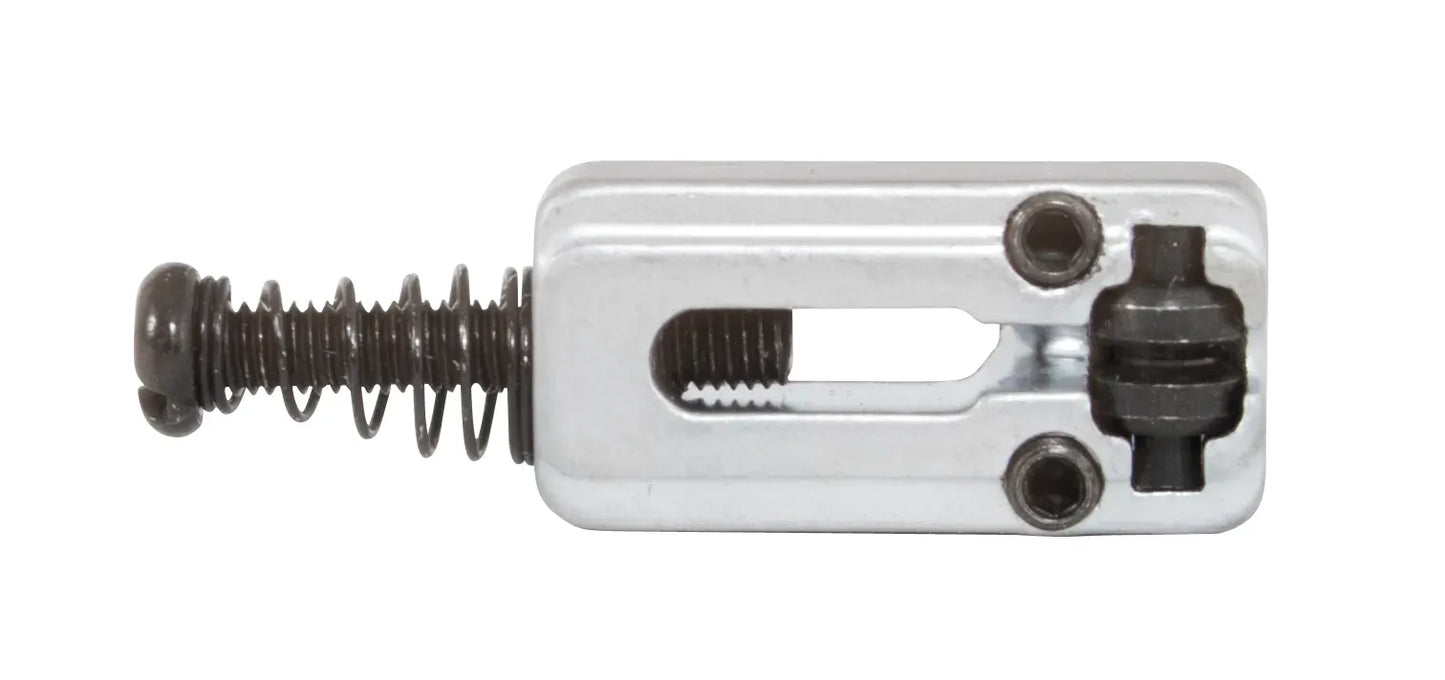 Custom Eagle SC BRIDGE ROLLER SADDLE SATIN CHROME