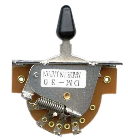 AMS 3-Way Slide Open Style Switch - Black