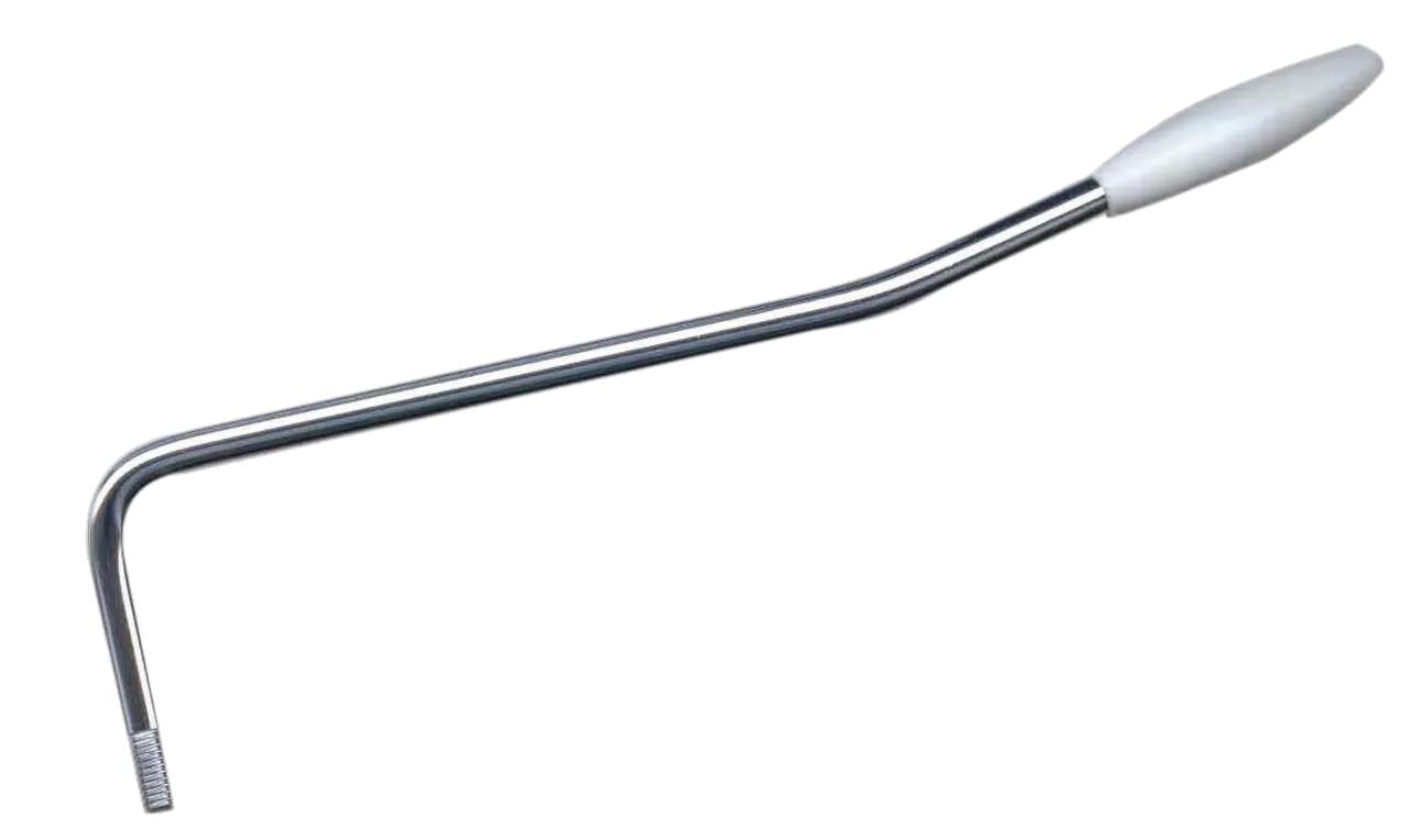 Gotoh Tremolo Arm Chrome/White Knob 3/16" Thread