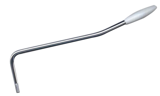 Gotoh Tremolo Arm Chrome/White Knob 3/16" Thread