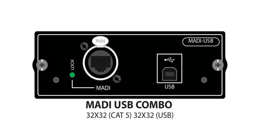 SOUNDCRAFT 32CH Madi + 32ch USB Si Option Card