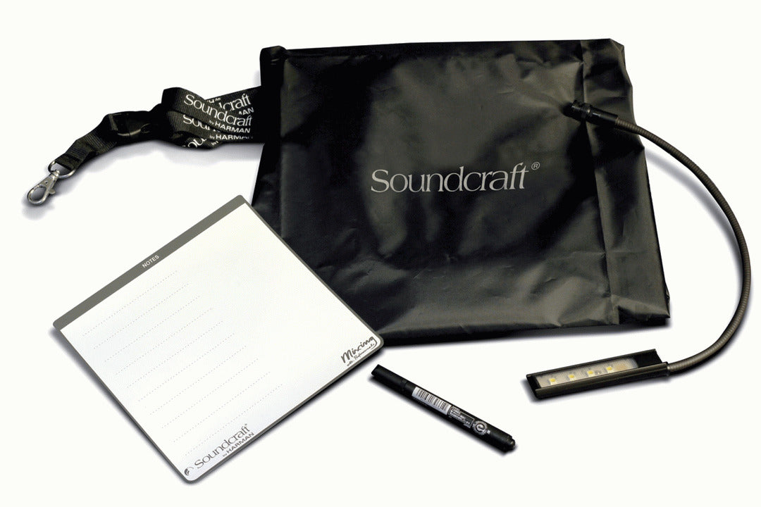 Soundcraft Exp 2+Perf 2 Dust Cvr Gooseneck Pad + Pen
