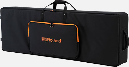ROLAND SC-G88W3 Gold Series Keyboard Bag with Wheels for 88-Note Keyboards - Durable, Impact-Resistant Design, Thick Padding, Adjustable Straps