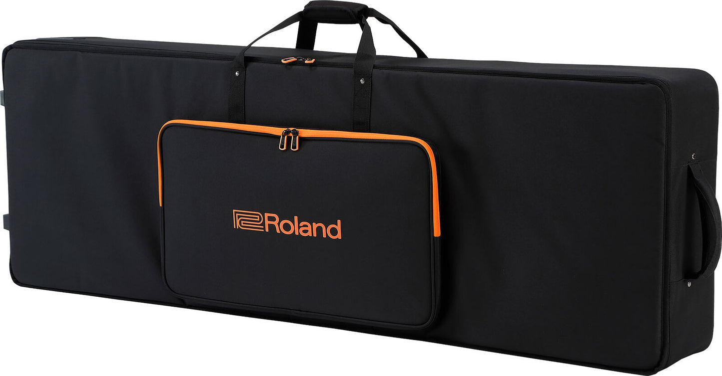 ROLAND SC-G88W3 Gold Series Keyboard Bag with Wheels for 88-Note Keyboards - Durable, Impact-Resistant Design, Thick Padding, Adjustable Straps — view 5