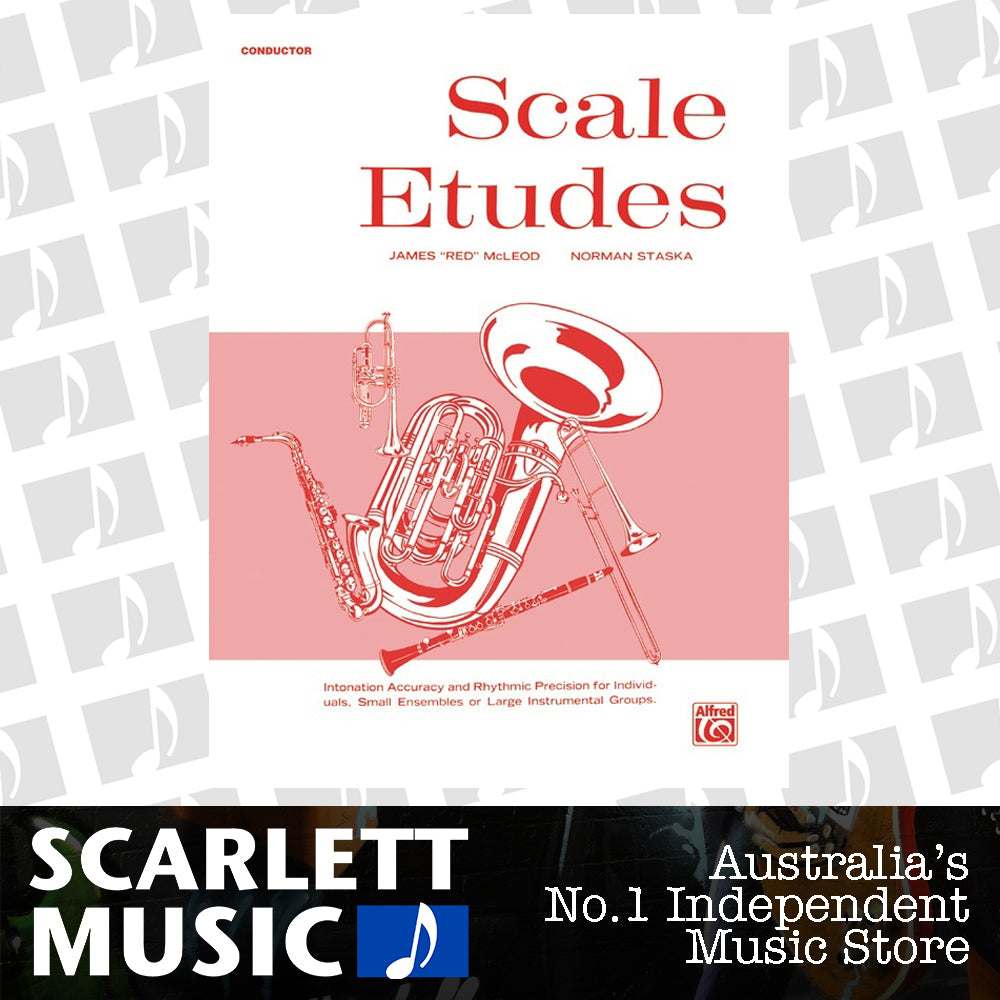Scale Etudes for Concert Band - Conductor Score — view 2