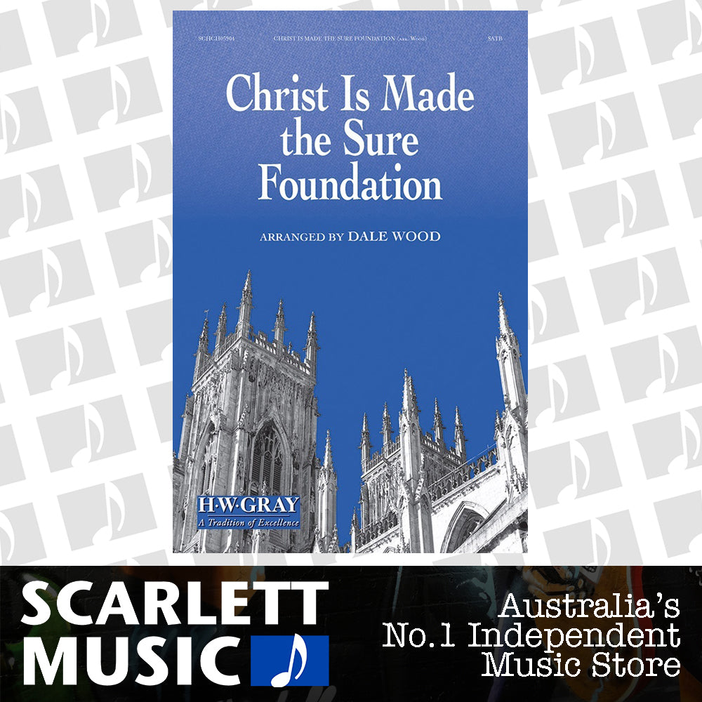 Christ Is Made The Sure The Foundation SATB — view 2