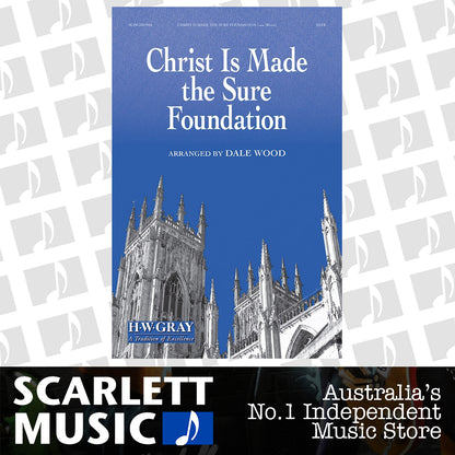 Christ Is Made The Sure The Foundation SATB — view 2