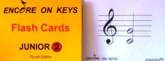 Encore On Keys Junior Series Level 2 Flash Cards