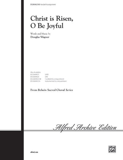 Christ Is Risen O Be Joyful Handbell Accomp