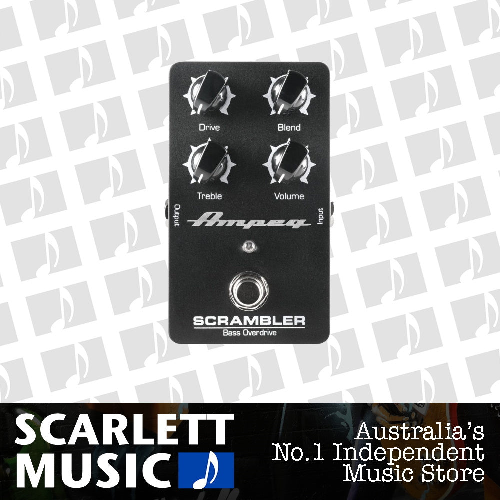 Ampeg Scrambler Bass Overdrive Effect Pedal — view 2