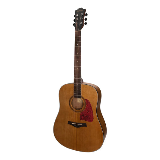 Sanchez SD-18ET-ACA Acoustic-Electric Dreadnought Guitar Natural Satin 6 String Laminate Acacia