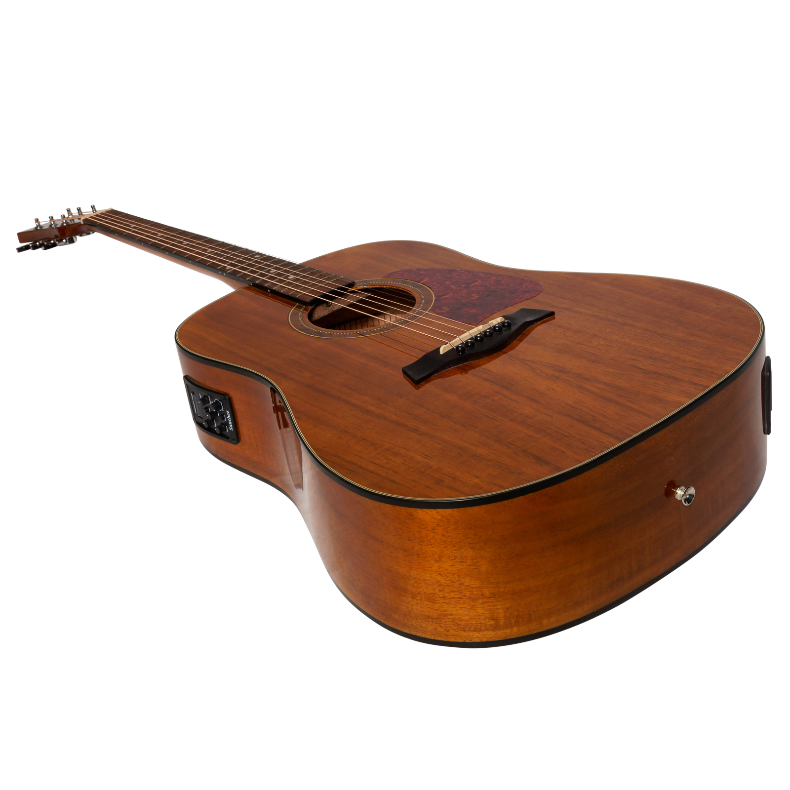 Sanchez SD-18ETG-ACA Acoustic-Electric Dreadnought Guitar Natural Gloss 6-string — view 3