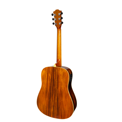 Sanchez SD-18ETG-RWD Acoustic-Electric Dreadnought Guitar Natural Gloss Rosewood Fingerboard — view 2